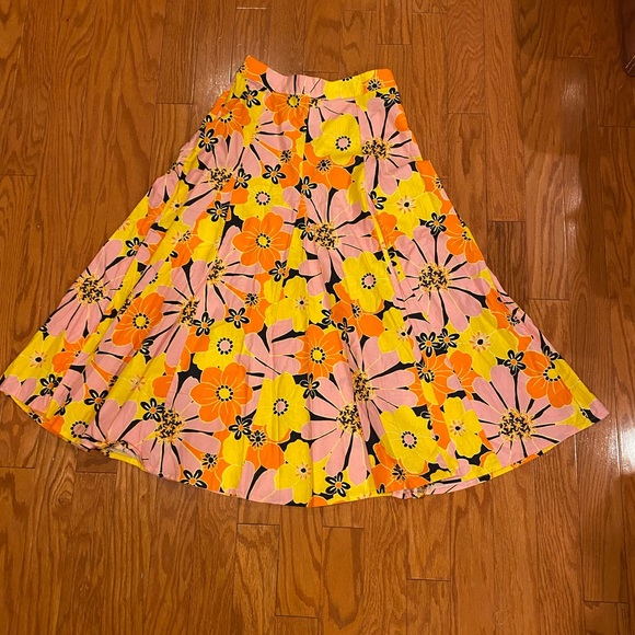 ASOS Dresses & Skirts - ASOS Design Retro Floral Maxi Skirt